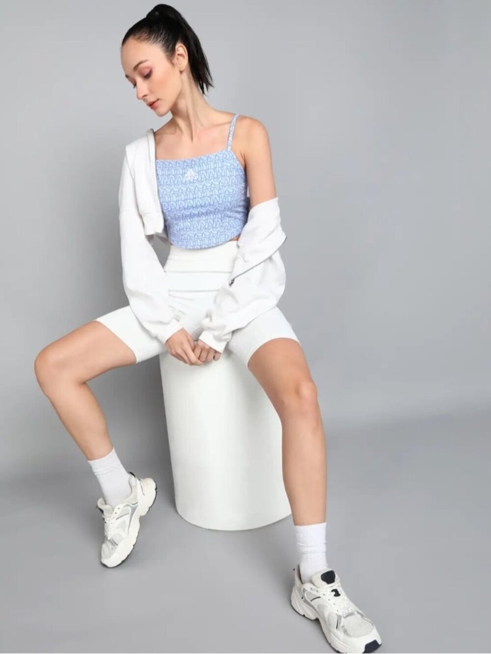 Adidas Allover Graphic Tank Top L